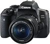 Фотоаппарат Canon EOS 750D Kit (EOS 750D Kit Black + Canon EF-S 18-55mm f/3.5-5.6 STM Black) купить в интернет-магазине icover