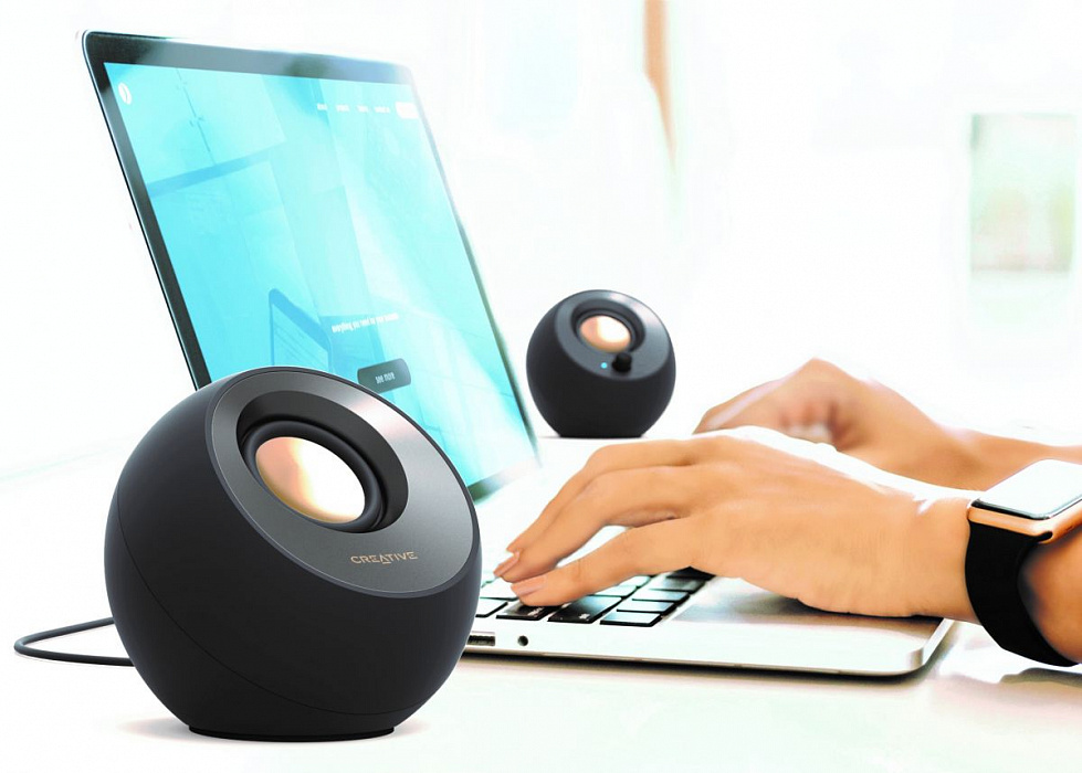Компьютерная акустика Creative Pebble V3 (Black) купить в интернет-магазине icover