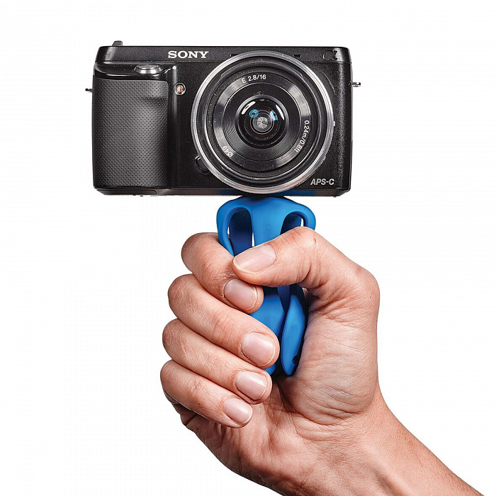 Трипод Miggo Splat 3N1 (MW SP-3N1 BL 50) для смартфонов, экшн-камер, фотоаппаратов (Blue) купить в интернет-магазине icover
