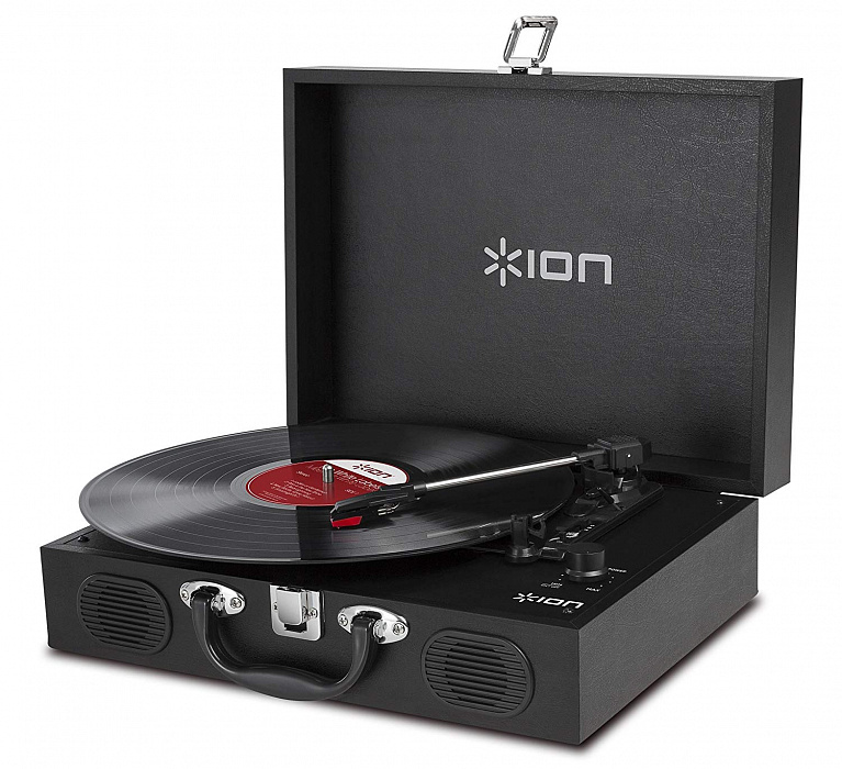 Виниловый проигрыватель iOn Vinyl Transport (Black) купить в интернет-магазине icover