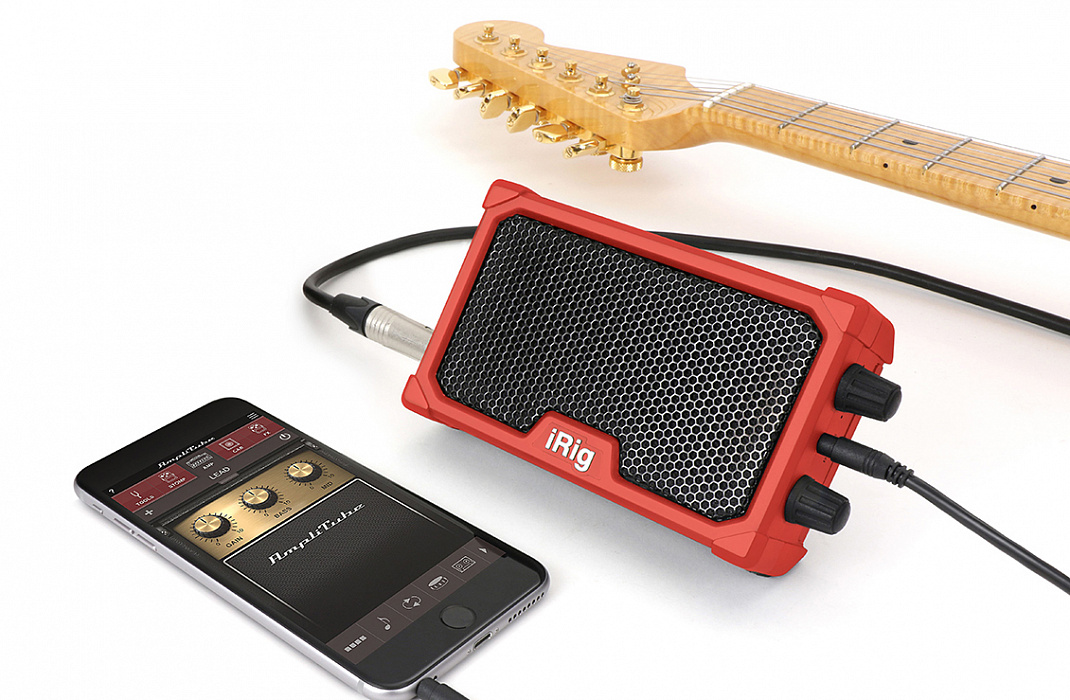 Портативный гитарный усилитель IK Multimedia iRig Nano Amp (Red) купить в интернет-магазине icover