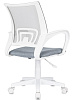 Кресло офисное Domfy DK X-ROOM сетка/ткань/пластик (White/Light Grey)  купить в интернет-магазине icover