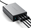 Сетевое зарядное устройство Satechi Compact 4-Port GaN Charger (ST-UC165GM-EU) 165W Type-C PD (Space Grey) купить в интернет-магазине icover