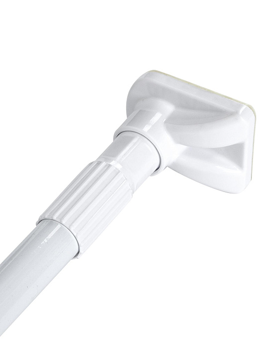 Карниз для ванной телескопический облегченный Ridberg 4.0 110 см (White) купить в интернет-магазине icover