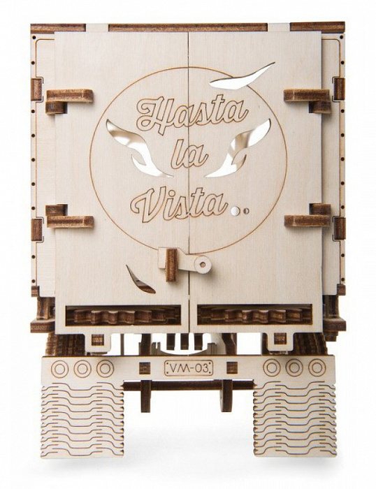 3D-пазл UGears Полуприцеп для модели Тягач VM-03 (70057) купить в интернет-магазине icover