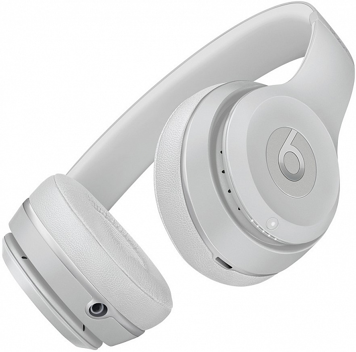 Беспроводные наушники Beats Solo3 MUH52EE/A (Satin Silver) купить в интернет-магазине icover