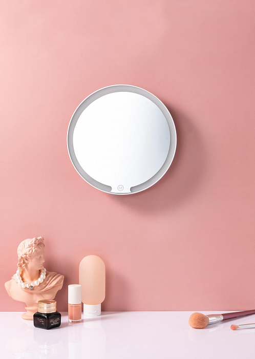 Косметическое зеркало Jordan & Judy Round multi-purpose NV532 (White/Pink) купить в интернет-магазине icover