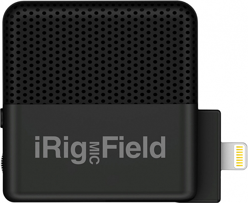 Конденсаторный микрофон IK Multimedia iRig Mic Field для iOS-устройств (Black) купить в интернет-магазине icover