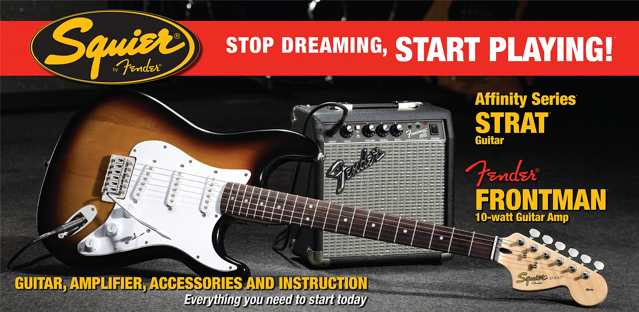 Электрогитара Fender Squier Affinity Stratocaster (Brown Sunburst) купить в интернет-магазине icover