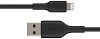Кабель для iPhone, iPad Belkin Boost Charge USB-A/Lightning 1m CAA001bt1MBK (Black) купить в интернет-магазине icover