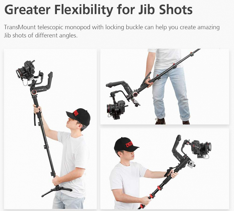 Комплект аксессуаров Zhiyun Crane 3 Lab Creator Accessories Kit (Black) купить в интернет-магазине icover