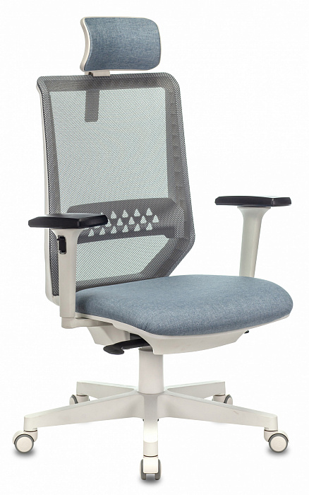 Кресло руководителя Бюрократ Expert (Grey/Blue) купить в интернет-магазине icover