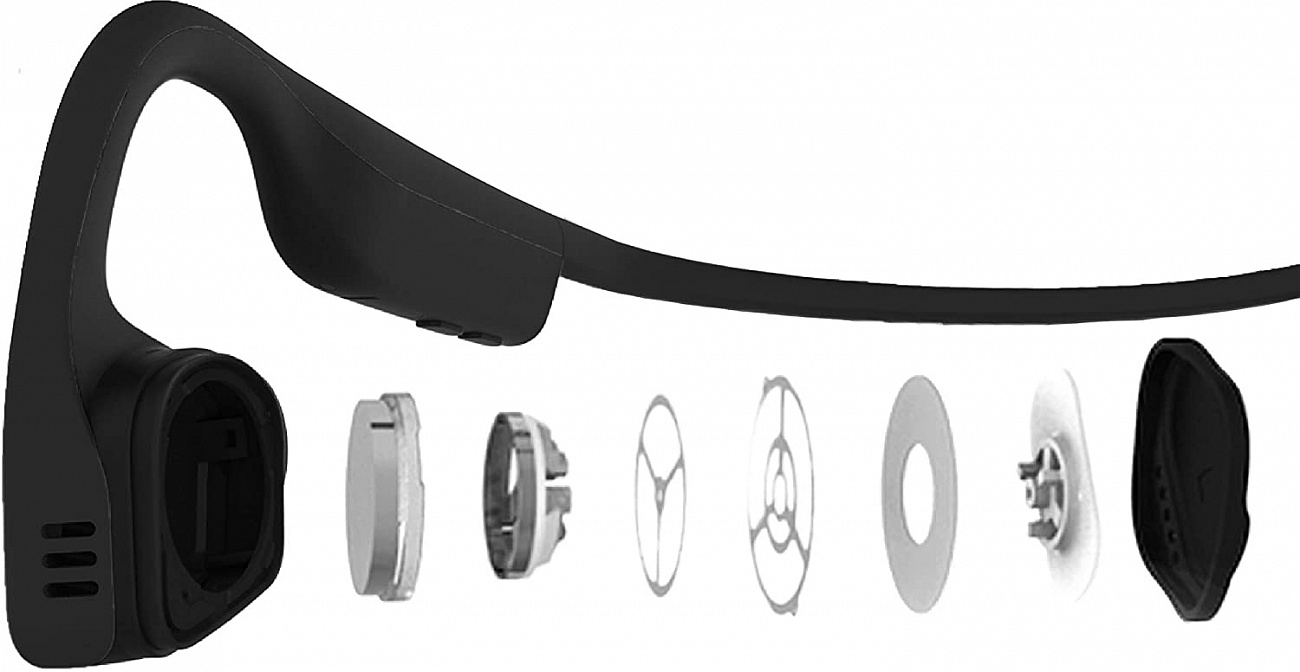Беспроводные наушники Aftershokz Trekz Titanium AS600BK (Black) купить в интернет-магазине icover