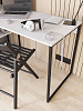 Стол-стеллаж лофт RIDBERG MEMPHIS (White/Black) купить в интернет-магазине icover