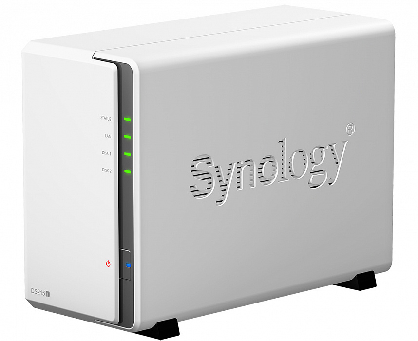 Synology DiskStation DS215j - сетевой накопитель купить в интернет-магазине icover