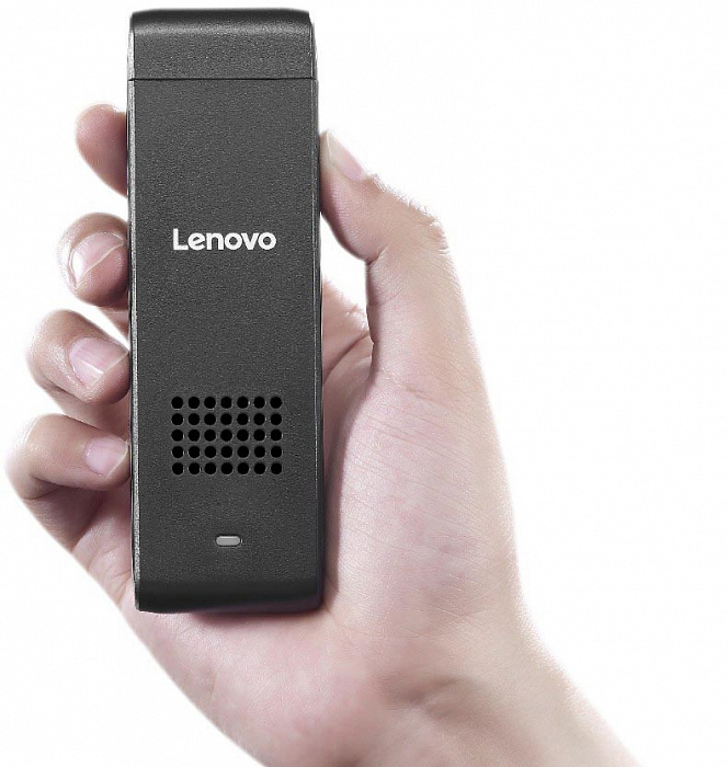 Мини ПК Lenovo IdeaCentre Stick 300, Intel Atom Z3735F 1.33 ГГц, 2Gb, 32Gb SSD (90ER000BRU) купить в интернет-магазине icover