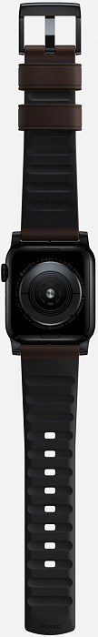 Ремешок Nomad Active Strap Pro (NM1A4MBNW0) для Apple Watch 42/44 mm (Black/Brown) купить в интернет-магазине icover