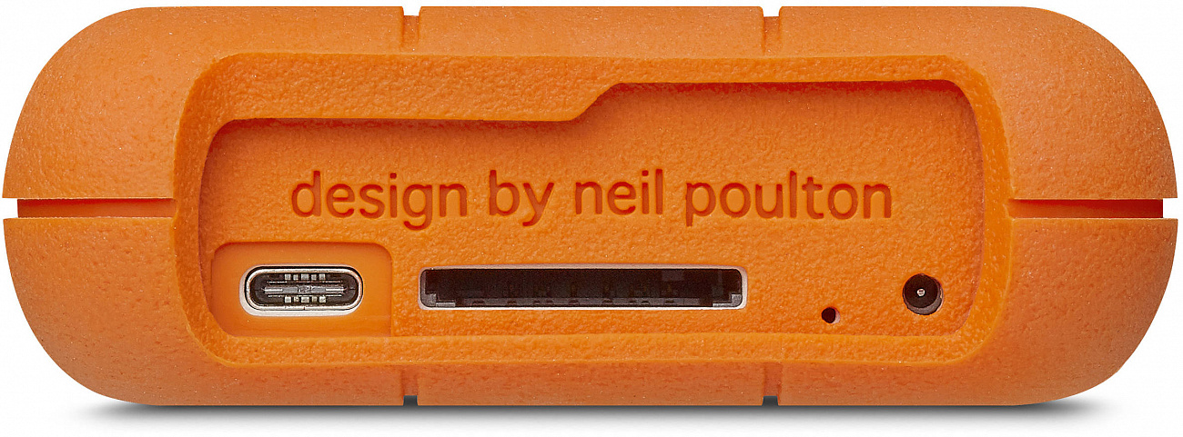 Внешний жесткий диск LaCie Rugged RAID Pro 4Tb USB-C STGW4000800 (Orange) купить в интернет-магазине icover