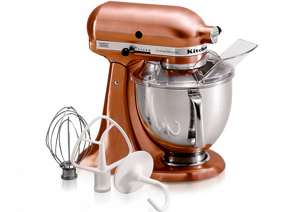 Планетарный миксер KitchenAid Artisan 5KSM150PSECP (Copper) купить в интернет-магазине icover
