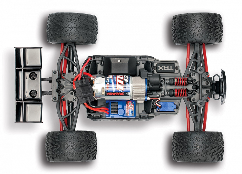 Радиоуправляемый автомобиль Traxxas E-Revo 4WD RTR 1:16 (Blue) купить в интернет-магазине icover