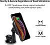 Автомобильный держатель Pitaka MagMount Qi Pro Suction USB-C (Black) купить в интернет-магазине icover