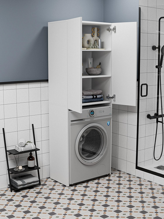 Шкафчик над стиральной машинкой Ridberg Никко МДФ (White) купить в интернет-магазине icover