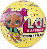 Кукла-сюрприз LoL Confetti Pop (Yellow) купить в интернет-магазине icover