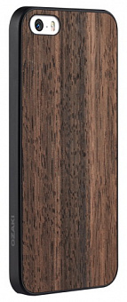 Ozaki O!coat 0.3+ Wood (OC545EB) - чехол для iPhone 5/5S (Ebony)