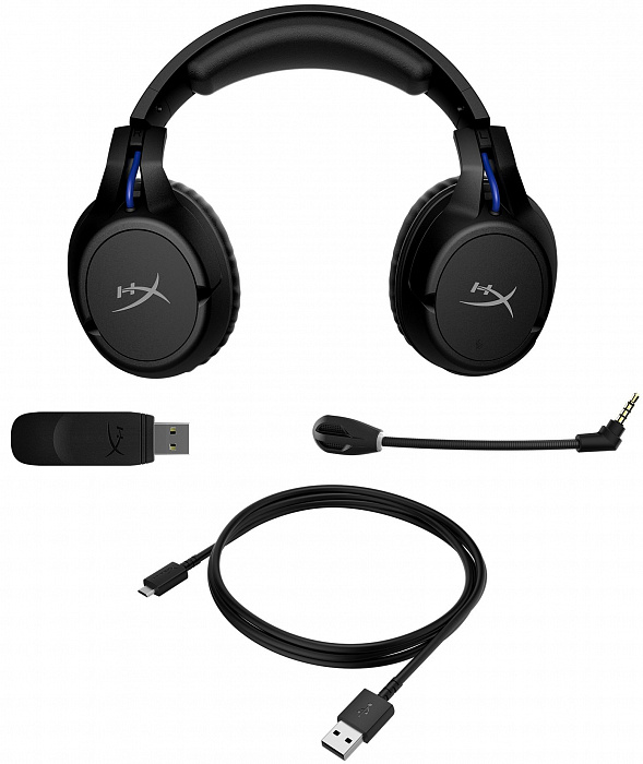 Игровая гарнитура HyperX Cloud Flight PS (HHSF1-GA-BK/G) для PS4/PS4 Pro/PS5 (Black) купить в интернет-магазине icover