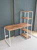 Стол-стеллаж лофт RIDBERG MEMPHIS (Oak/White) купить в интернет-магазине icover