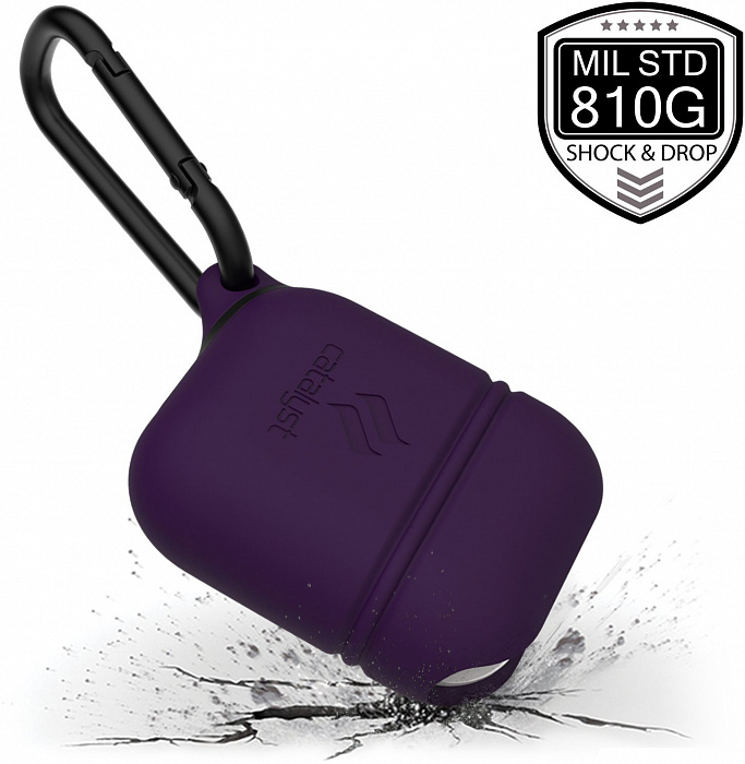 Чехол Catalyst Waterproof Case для AirPods (Deep Plum) купить в интернет-магазине icover
