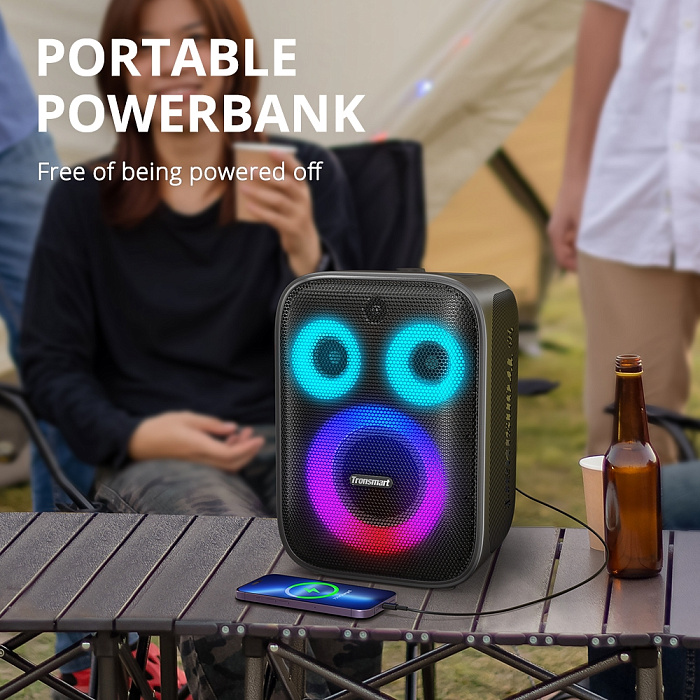 Портативная акустика Tronsmart Halo 200 Basic 120W (Black) купить в интернет-магазине icover