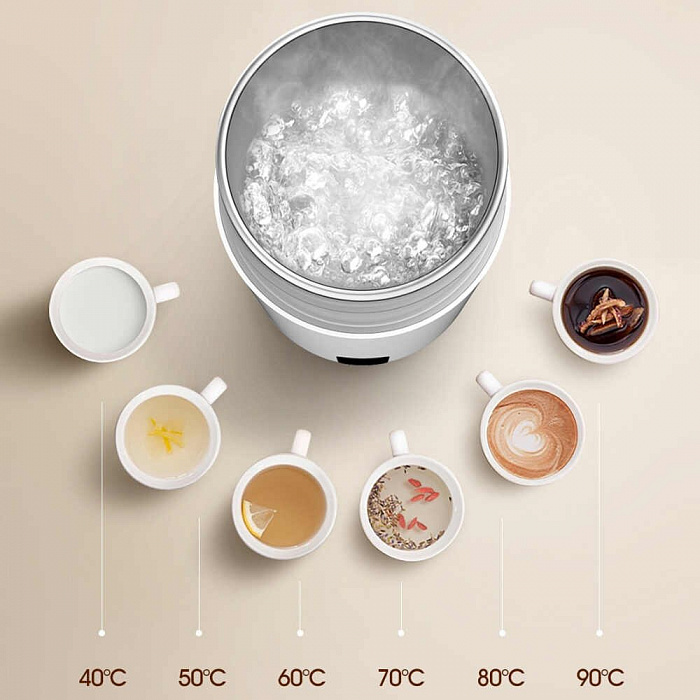 Электрический термос Deerma Electric Hot Water Cup 0.35L (White) купить в интернет-магазине icover