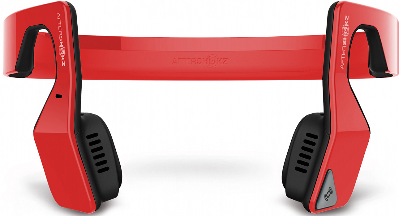 Беспроводные вибрационные наушники AfterShokz Bluez 2S (Red) купить в интернет-магазине icover