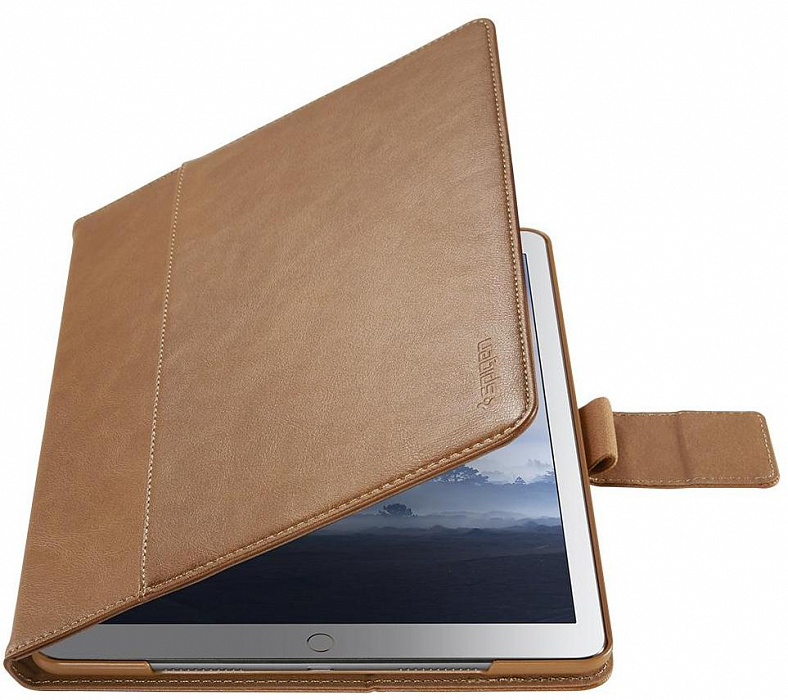 Чехол Spigen Stand Folio (073CS26323) для iPad Air/Pro 10.5'' (Brown) купить в интернет-магазине icover