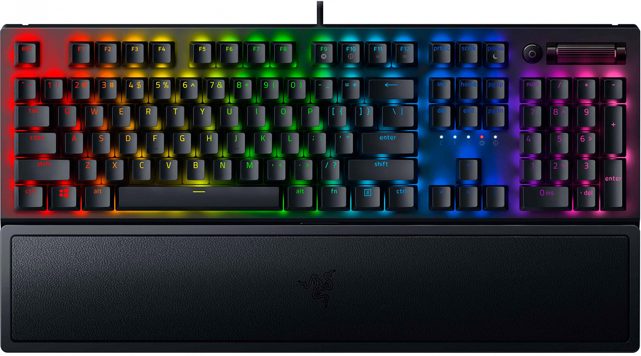 Игровая клавиатура Razer BlackWidow V3 Green Switch Russian Layout (RZ03-03540800-R3R1) купить в интернет-магазине icover