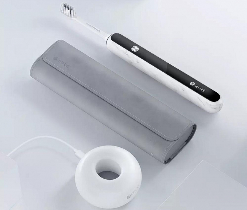 Электрическая зубная щетка Xiaomi Dr. Bei Sonic S7 (Marbling White) купить в интернет-магазине icover