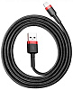 Кабель Baseus Cafule (CALKLF-B19) USB/Lightning 1m (Red/Black) купить в интернет-магазине icover
