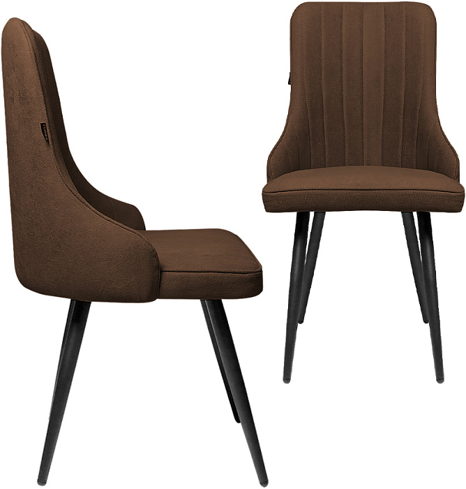 Комплект стульев Ridberg ЛОНДОН Wool 2 шт. (Coffee) купить в интернет-магазине icover