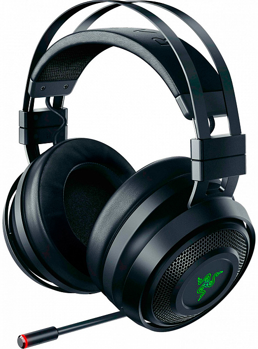 Игровая гарнитура Razer Nari Ultimate Wireless RZ04-02670100-R3M1 (Black/Green) купить в интернет-магазине icover