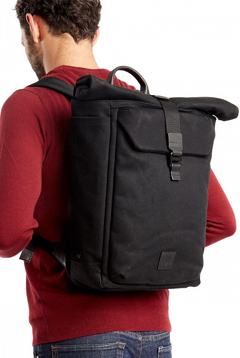 Рюкзак Knomo Novello (59-402-BKW) для ноутбука 15'' (Black) купить в интернет-магазине icover