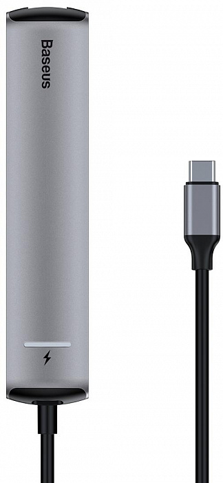 USB-концентратор Baseus Mechanical eye Six-in-one CAHUB-J0G (Grey) купить в интернет-магазине icover