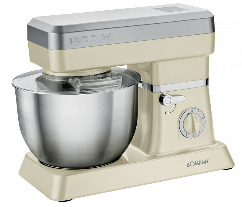 Bomann KM 398 CB - кухонный комбайн (Cream) купить в интернет-магазине icover
