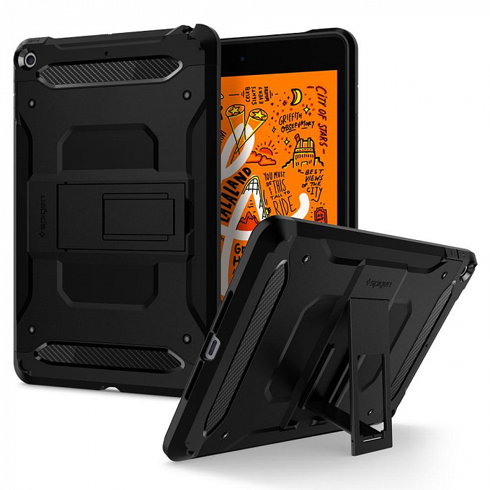 Чехол Spigen Tough Armor TECH (051CS26114) для iPad Mini 5 (Black) купить в интернет-магазине icover