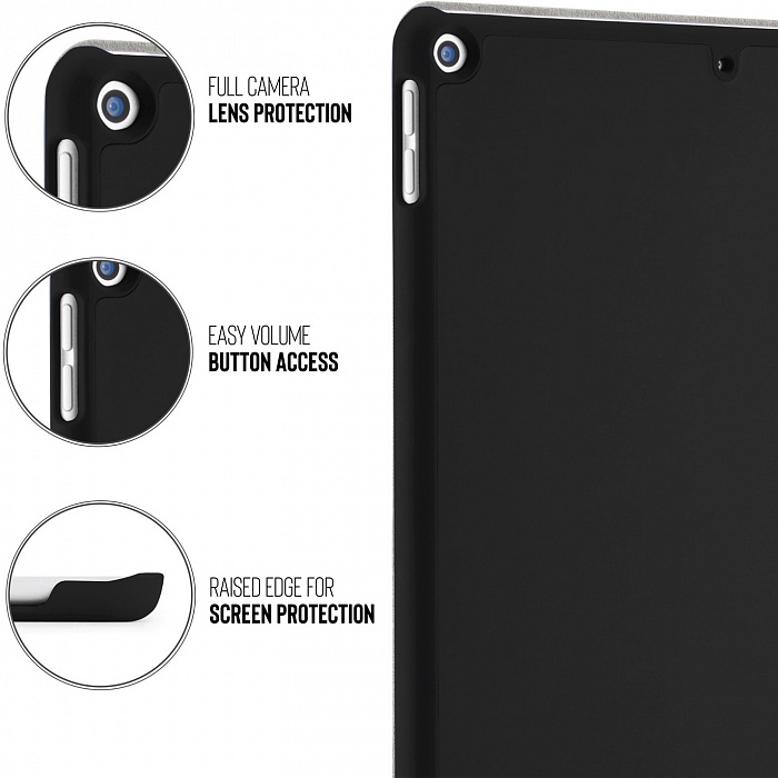 Чехол Pipetto Origami (P030-49-7) для iPad 10.2" (Black) купить в интернет-магазине icover