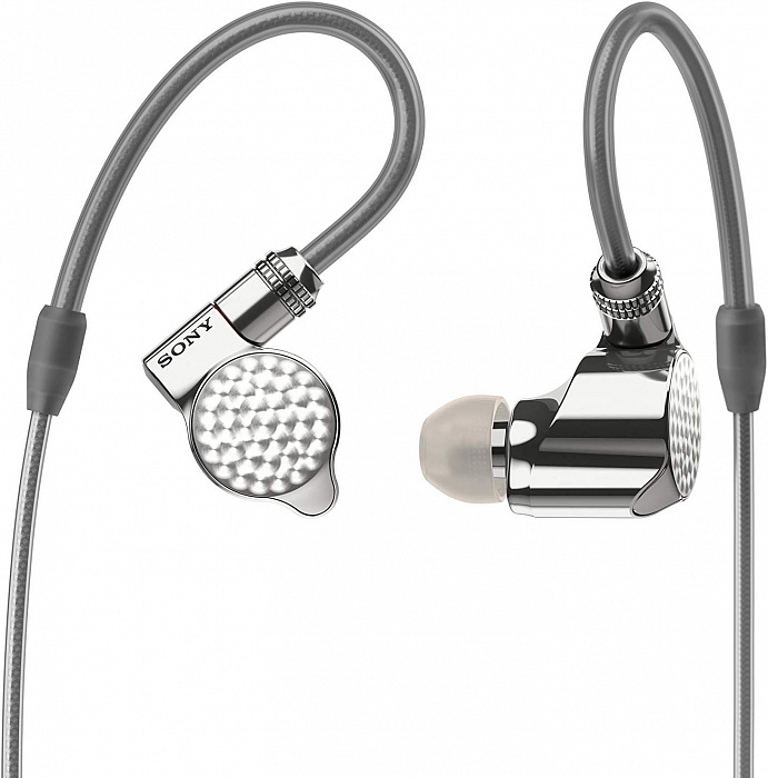 Внутриканальные наушники Sony IER-Z1R (Silver) купить в интернет-магазине icover