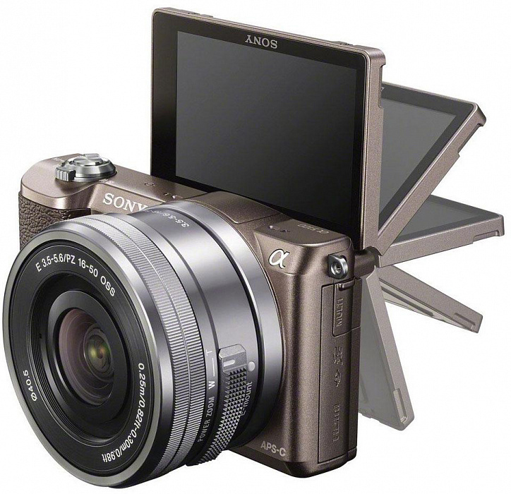 Фотоаппарат Sony Alpha A5100 Kit 16-50 mm (ILCE-5100L) Bronze купить в интернет-магазине icover
