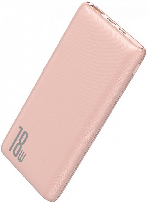 Внешний аккумулятор Baseus 10000mAh 18W PPDML-04 Quick Charge (Pink) купить в интернет-магазине icover