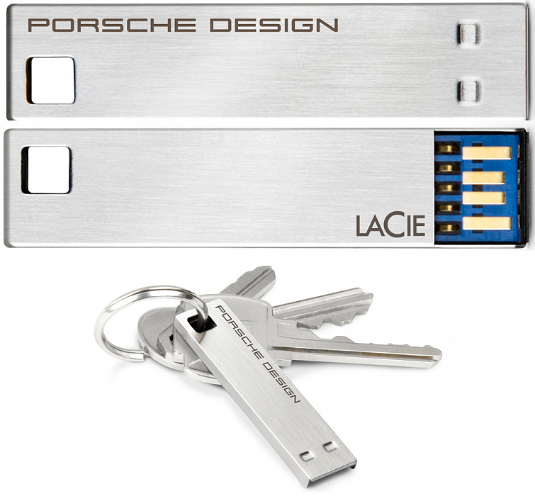 LaCie Porsche Design USB Key 16Gb USB 3.0 (9000500) - флеш-накопитель  купить в интернет-магазине icover