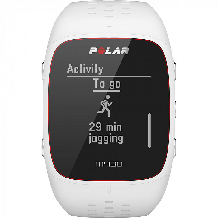 Спортивные часы с GPS-модулем Polar M430 90064407 (White) купить в интернет-магазине icover